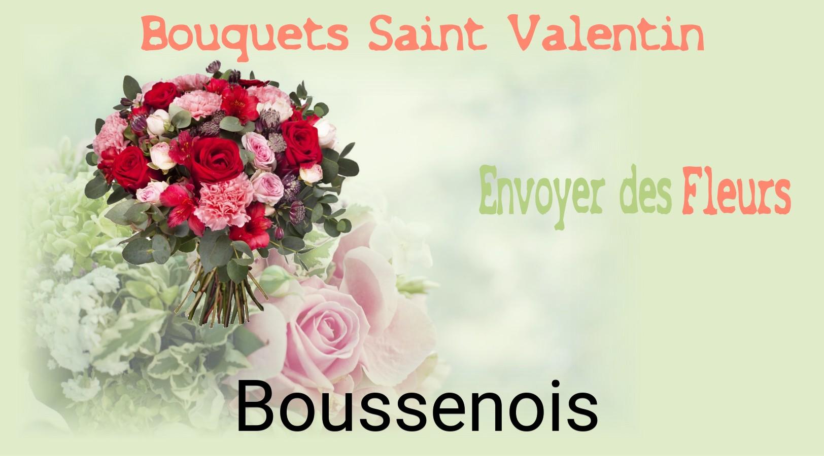 Roses de Saint-Valentin livrées à Boussenois